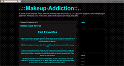 Desktop Screenshot of makeup-addicktion.blogspot.com