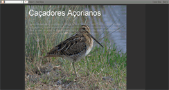 Desktop Screenshot of cacadoresacorianos.blogspot.com