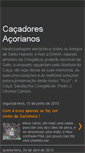 Mobile Screenshot of cacadoresacorianos.blogspot.com