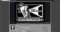 Desktop Screenshot of cineclubjaimecasillas.blogspot.com