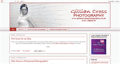Desktop Screenshot of gilliancrossphotography.blogspot.com