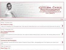 Tablet Screenshot of gilliancrossphotography.blogspot.com