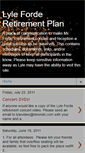 Mobile Screenshot of lyleforderetirement.blogspot.com