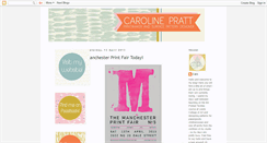 Desktop Screenshot of carolinepratt.blogspot.com