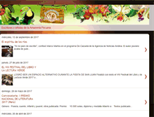 Tablet Screenshot of escritoresamazonicos.blogspot.com