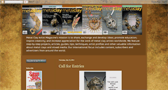 Desktop Screenshot of metalclaymag.blogspot.com
