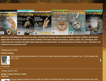 Tablet Screenshot of metalclaymag.blogspot.com