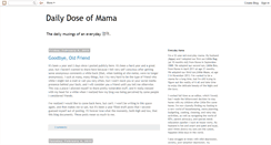 Desktop Screenshot of daily-dose-of-mama.blogspot.com