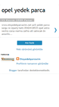 Mobile Screenshot of opel-yedekparca.blogspot.com
