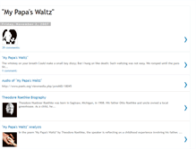 Tablet Screenshot of mypapaswaltz.blogspot.com