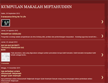 Tablet Screenshot of miftahuddin-kumpulanmakalah.blogspot.com