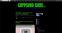 Desktop Screenshot of corpsella.blogspot.com