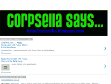 Tablet Screenshot of corpsella.blogspot.com