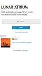 Mobile Screenshot of lunaratrium.blogspot.com