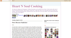 Desktop Screenshot of heartnsoulcooking.blogspot.com