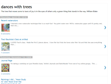 Tablet Screenshot of danceswithtrees.blogspot.com