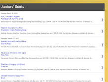 Tablet Screenshot of juniorsbootsshoes.blogspot.com