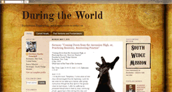 Desktop Screenshot of duringtheworld.blogspot.com