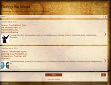 Tablet Screenshot of duringtheworld.blogspot.com