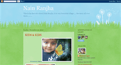 Desktop Screenshot of nainranjha.blogspot.com