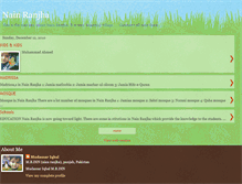 Tablet Screenshot of nainranjha.blogspot.com