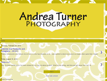 Tablet Screenshot of andreaturnerphotography.blogspot.com
