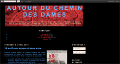 Desktop Screenshot of chemindesdames.blogspot.com