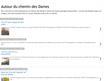 Tablet Screenshot of chemindesdames.blogspot.com