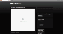 Desktop Screenshot of mat3maticar.blogspot.com