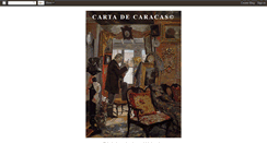 Desktop Screenshot of cartadecaracas.blogspot.com