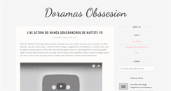 Desktop Screenshot of doramasobsession.blogspot.com