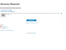 Tablet Screenshot of doramasobsession.blogspot.com
