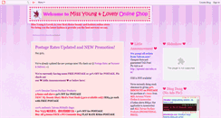 Desktop Screenshot of missyoungandlovely.blogspot.com