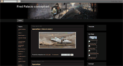 Desktop Screenshot of fredpalacioart.blogspot.com
