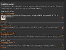 Tablet Screenshot of musikkplater.blogspot.com