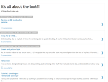 Tablet Screenshot of itsallaboutthelook.blogspot.com