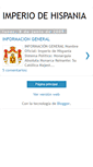 Mobile Screenshot of oficialimperiodehispania.blogspot.com