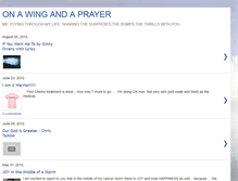 Tablet Screenshot of dawn-onawingandaprayer.blogspot.com