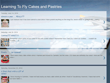 Tablet Screenshot of learningtoflycakes.blogspot.com