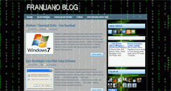 Desktop Screenshot of franliano.blogspot.com