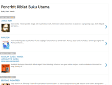 Tablet Screenshot of kiblatbukusunda.blogspot.com