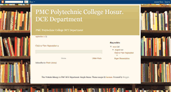 Desktop Screenshot of pmcdce.blogspot.com