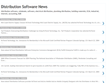 Tablet Screenshot of distributionsoftwarenews.blogspot.com