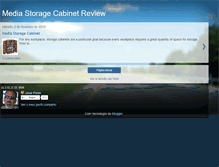 Tablet Screenshot of mediastoragecabinetreview.blogspot.com