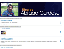 Tablet Screenshot of abraaocardoso.blogspot.com