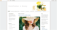 Desktop Screenshot of cornflakesandhoney.blogspot.com