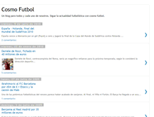 Tablet Screenshot of cosmofutbol.blogspot.com