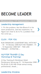 Mobile Screenshot of become-leader.blogspot.com