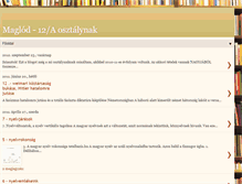 Tablet Screenshot of maglod12a.blogspot.com