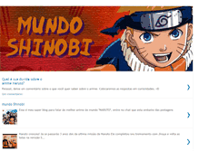 Tablet Screenshot of blogmundoshinobi.blogspot.com